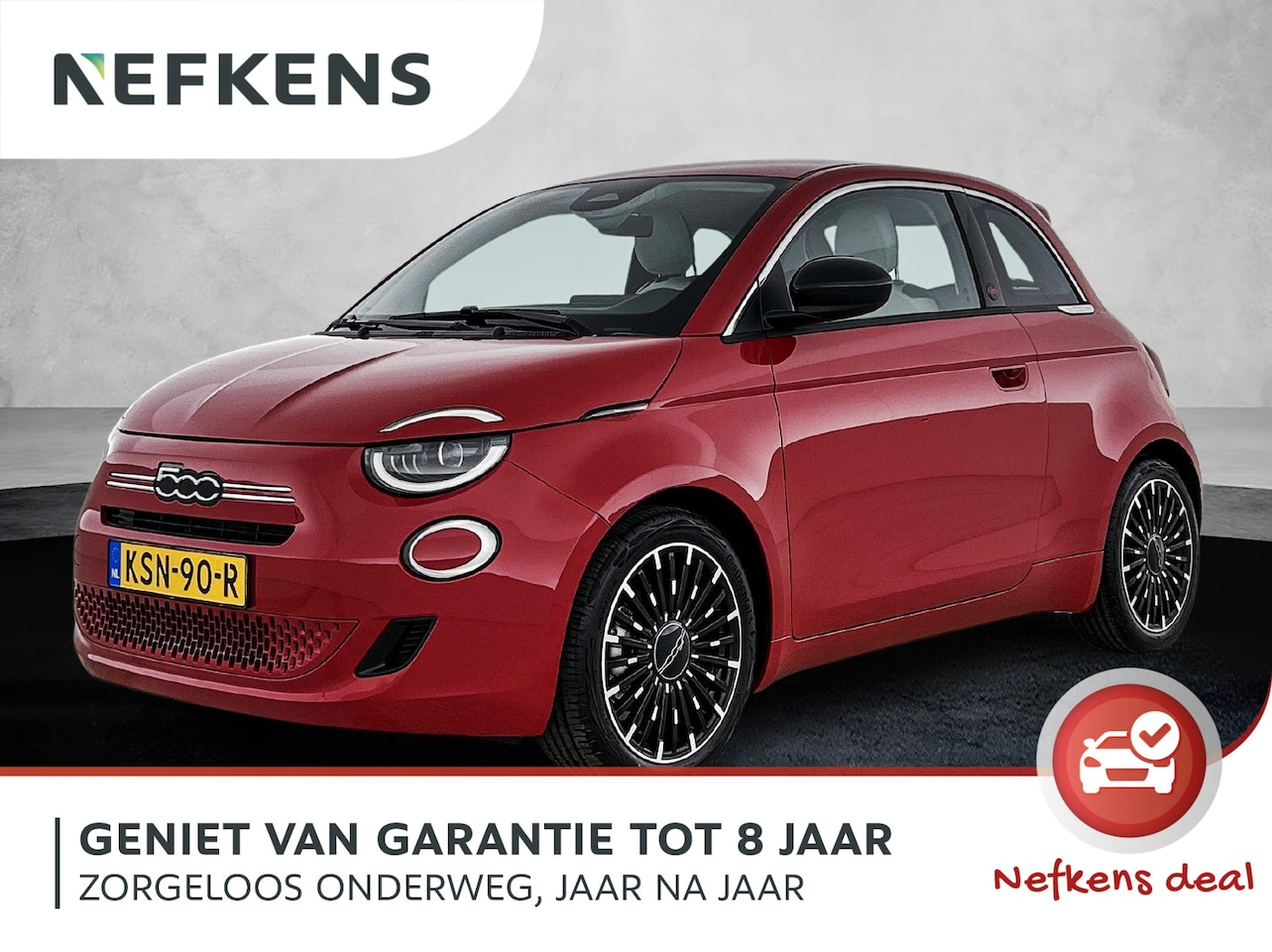 Fiat 500 - 1.0 65pk Hybrid Icon | Apple Carplay/Android Auto | Climate Control | Cruise Control | Ful - AutoWereld.nl