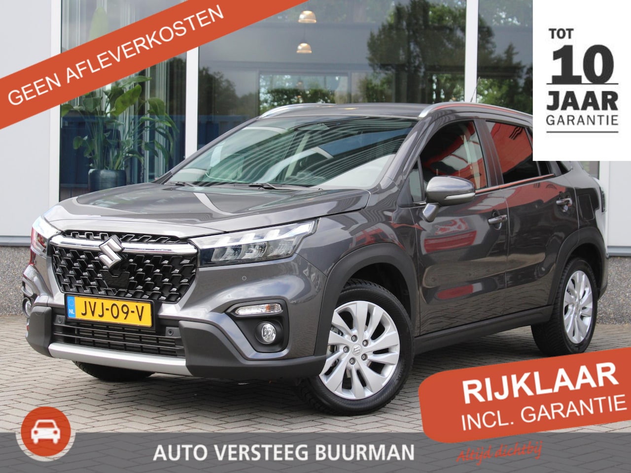 Suzuki S-Cross - 1.4 Boosterjet Select Hybrid Allseason banden, Multimediasysteem, Cruise control adaptief, - AutoWereld.nl