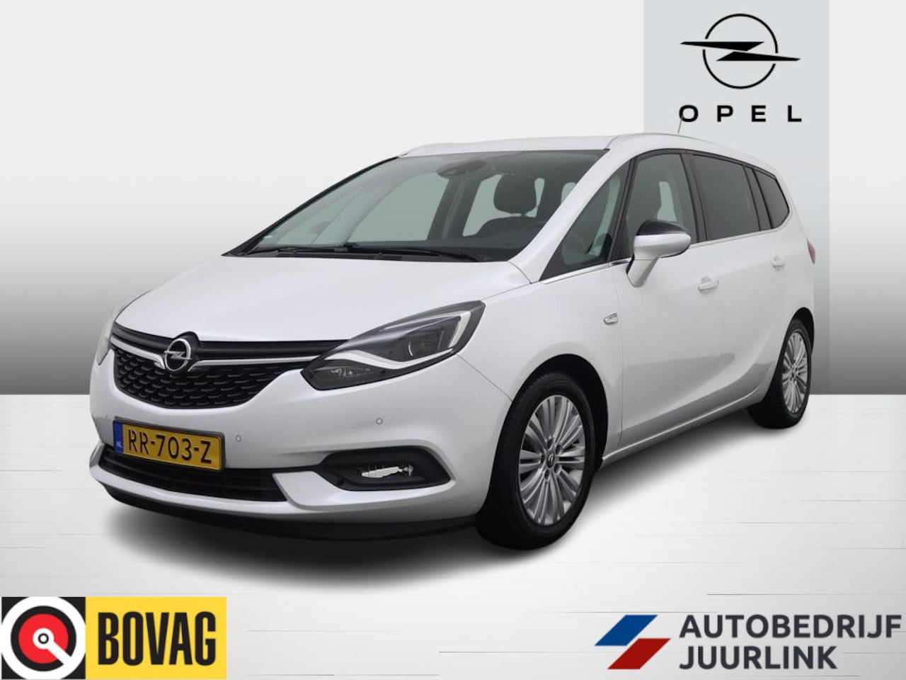 Opel Zafira - 1.4 Turbo Executive 7p. Trekhaak/Camera/Leder/Agr/ Winterpakket/Ecc/Nav - AutoWereld.nl
