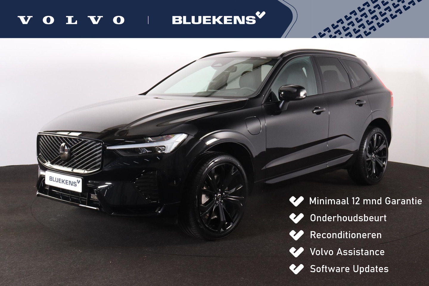 Volvo XC60 - T6 Recharge AWD Plus Black Edition - IntelliSafe Assist & Surround - Harman/Kardon audio - - AutoWereld.nl