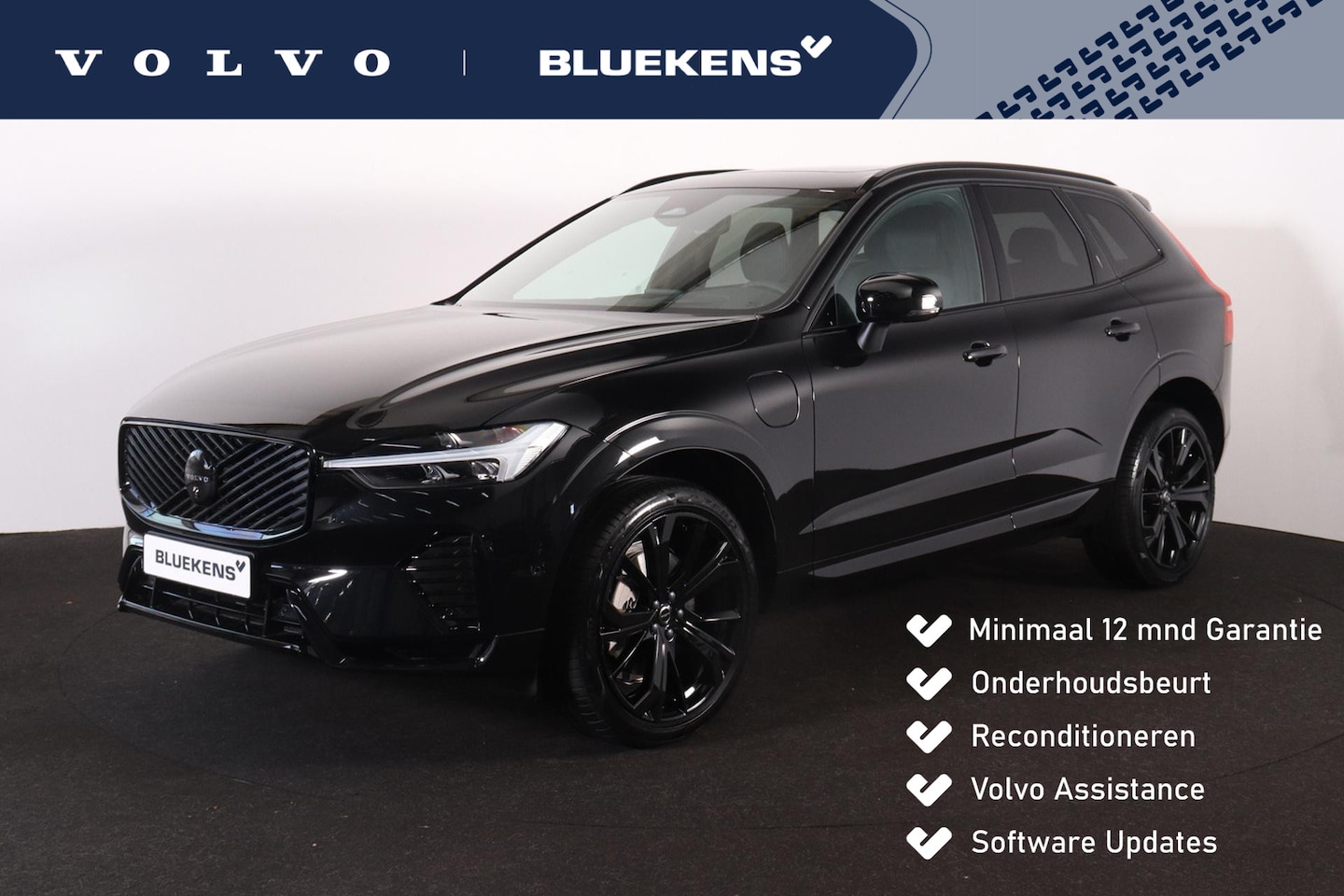 Volvo XC60 - T6 Recharge AWD Plus Black Edition - Panorama/schuifdak - IntelliSafe Assist & Surround - - AutoWereld.nl
