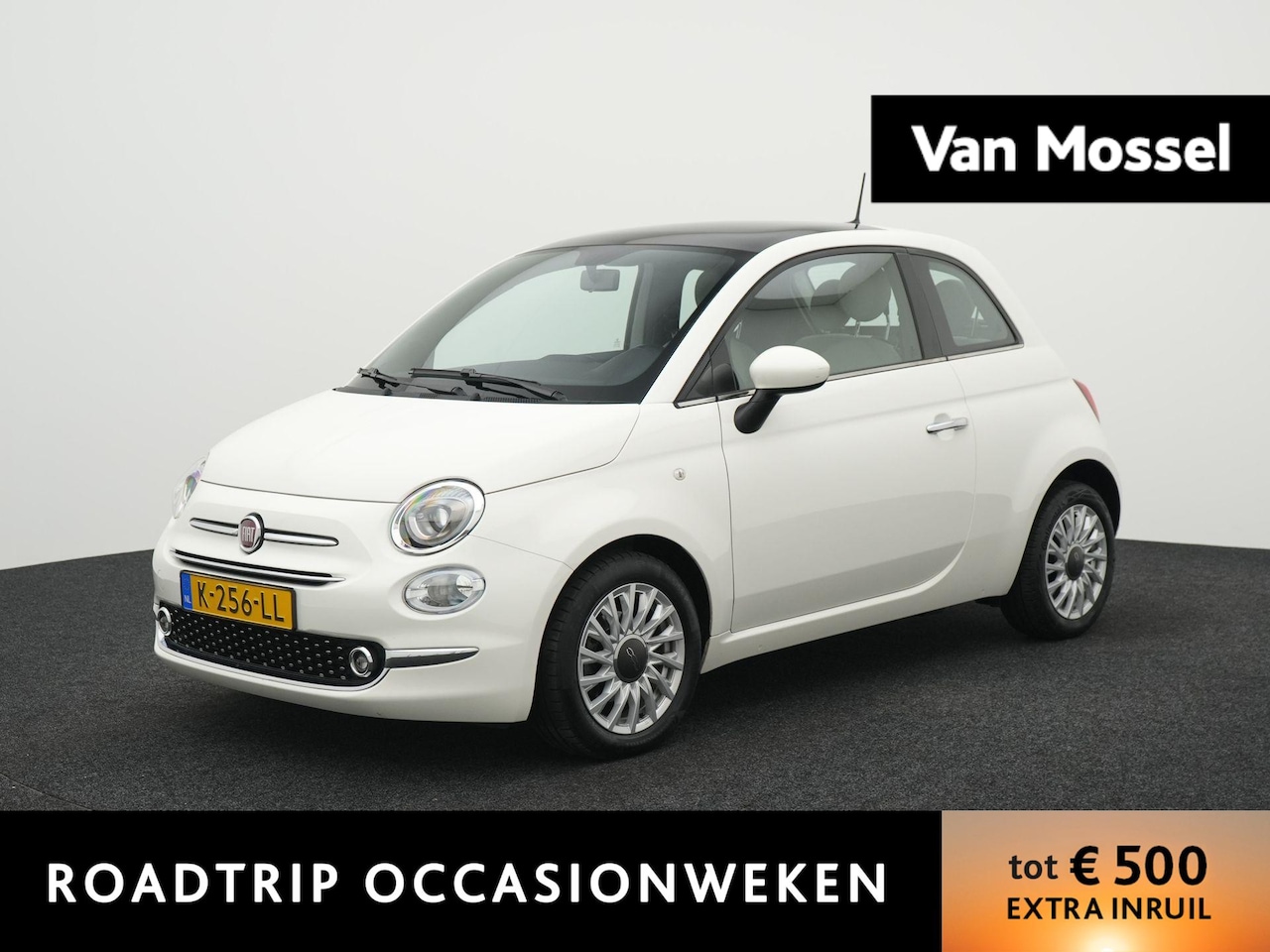 Fiat 500 - 1.0 Hybrid Star PANORAMADAK | DOLCEVITA BEKLEDING | AIRCO | APPLE CARPLAY | 12 MAANDEN BOV - AutoWereld.nl