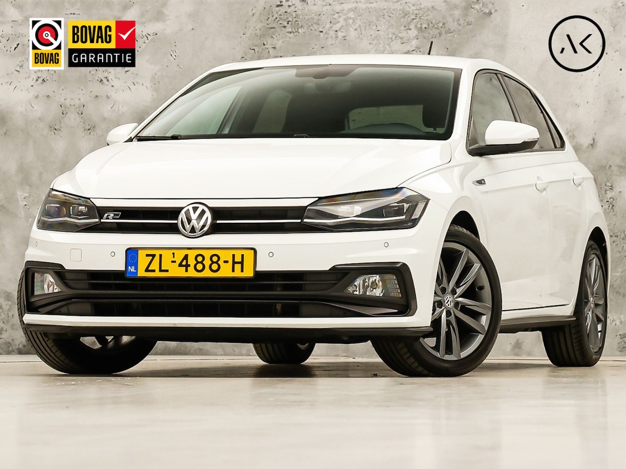 Volkswagen Polo - 1.0 TSI R-Line Sport Automaat (VIRTUAL COCKPIT, ZWART HEMEL, GROOT NAVI, CLIMATE, LEDER, S - AutoWereld.nl