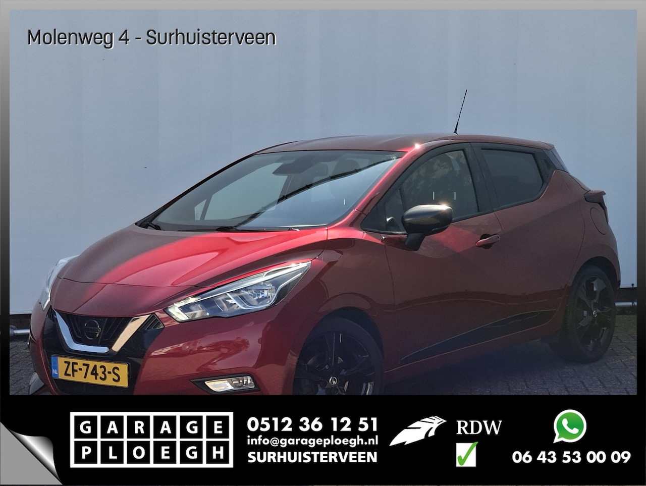 Nissan Micra - 1.0 IG-T N-Sport Navi Cam Carplay 5-Deurs Voll.Onderhoud - AutoWereld.nl