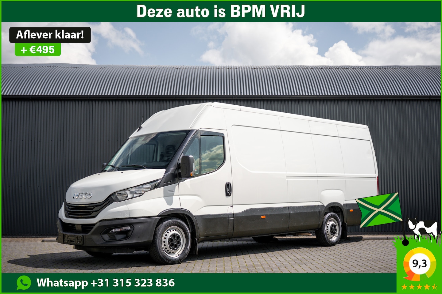 Iveco Daily - 35 S 16 35S16 | L4H2 | 157 PK | 3-Zits | Airco | Parkeersensoren - AutoWereld.nl