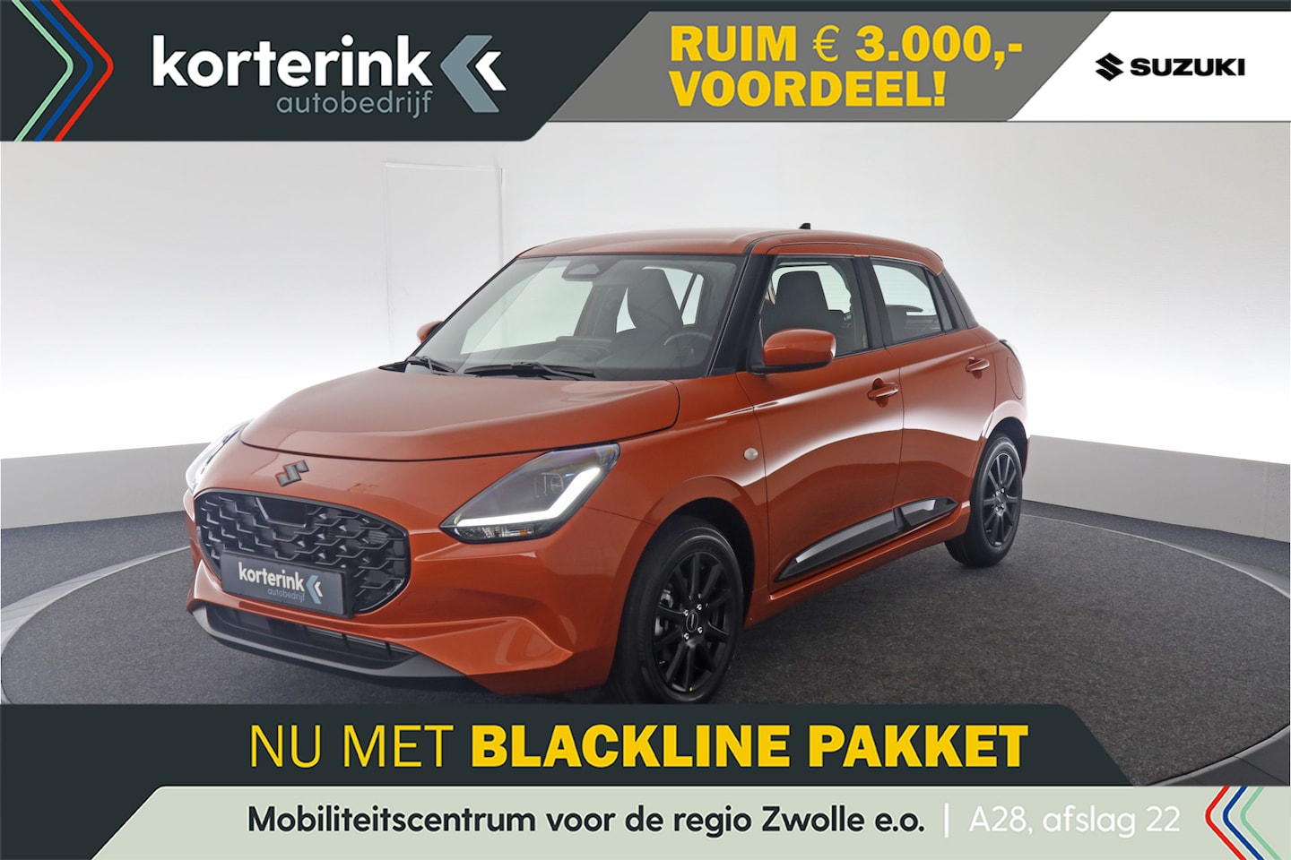 Suzuki Swift - 1.2 Comfort Smart Hybrid | Inclusief Blackline pakket - AutoWereld.nl