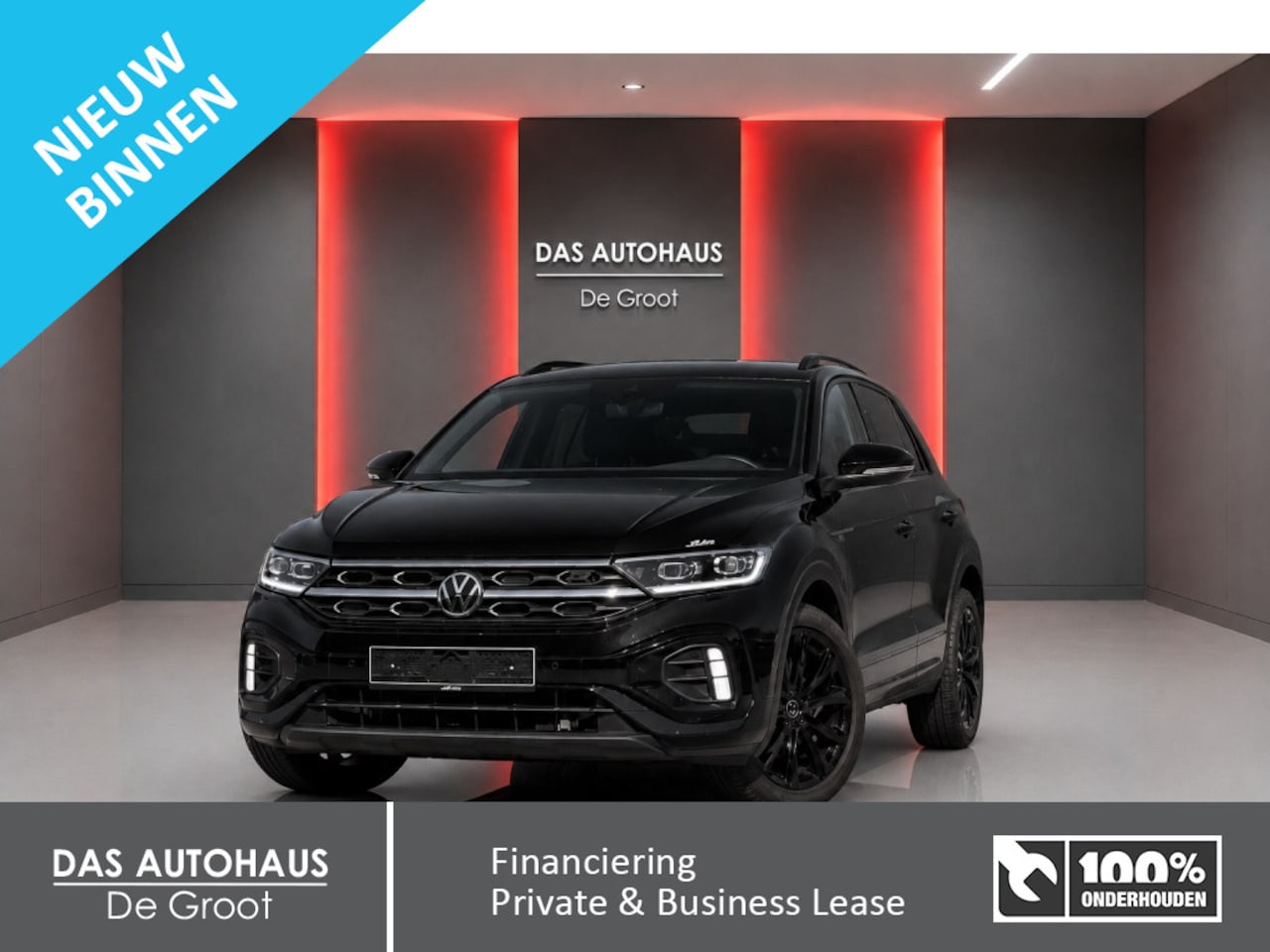 Volkswagen T-Roc - 1.5TSI 150pk DSG R-Line Black Style | ACC | Camera - AutoWereld.nl