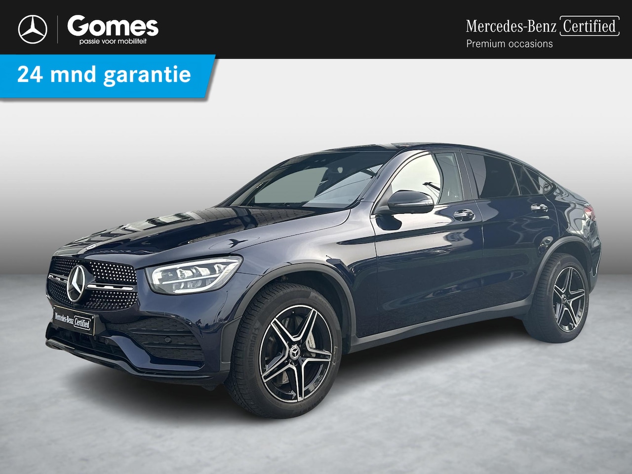 Mercedes-Benz GLC-klasse Coupé - 300e 4MATIC Business Solution AMG | Panoramadak | Apple Carplay | Keyless Entry - AutoWereld.nl