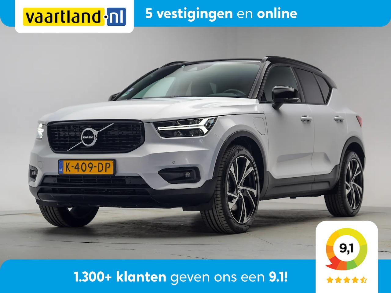 Volvo XC40 - 1.5 T5 Recharge R-Design [ Leder/Alcantara Apple/Android Trekhaak ] - AutoWereld.nl