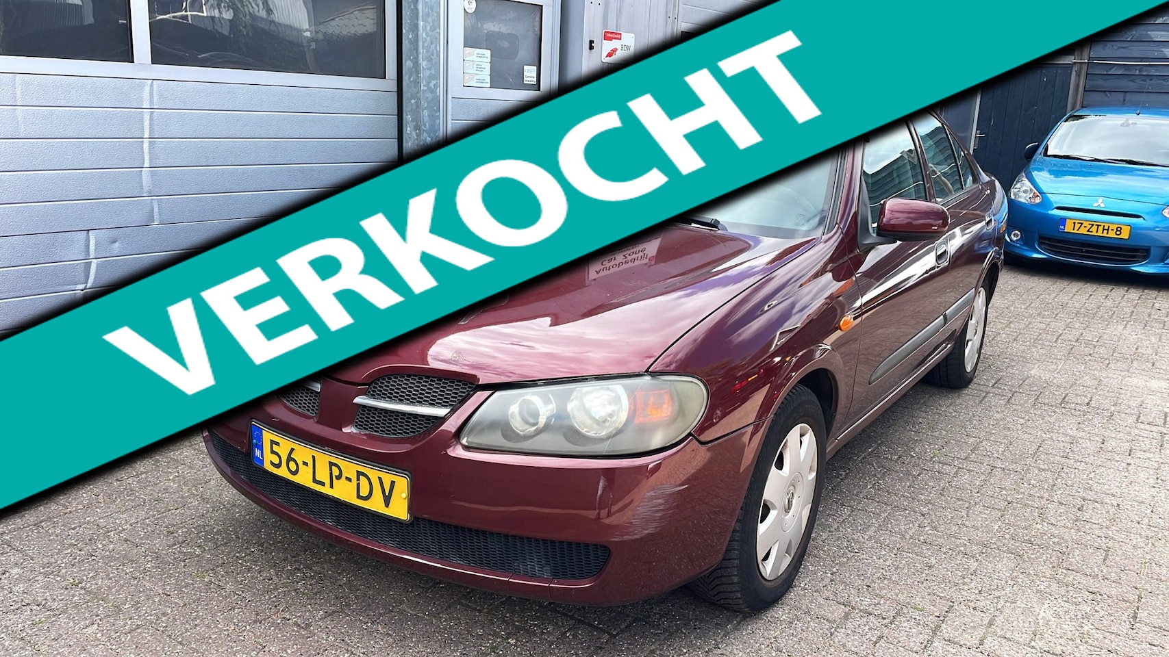 Nissan Almera - 1.5 Acenta 5DR 2003-Airco-Trekhaak-APK 2027 - AutoWereld.nl