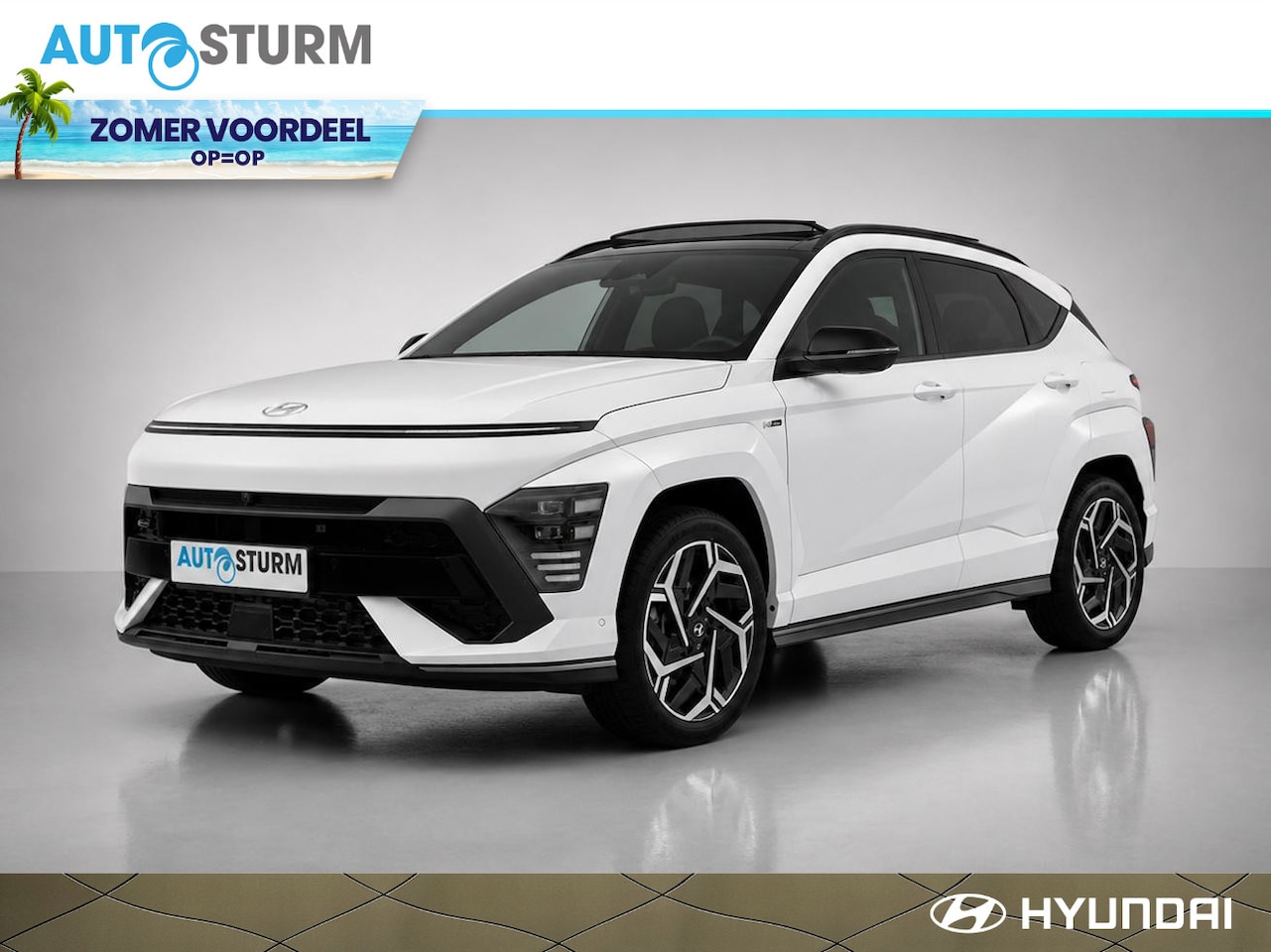 Hyundai Kona - 1.6 GDI HEV N Line Sky 1.6 GDI HEV N Line Sky - AutoWereld.nl