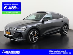 Audi e-tron Sportback - 55 quattro S edition 95 kWh | SOH 95% | Panoramadak | Head Up | Trekhaak | S-Line | Zondag