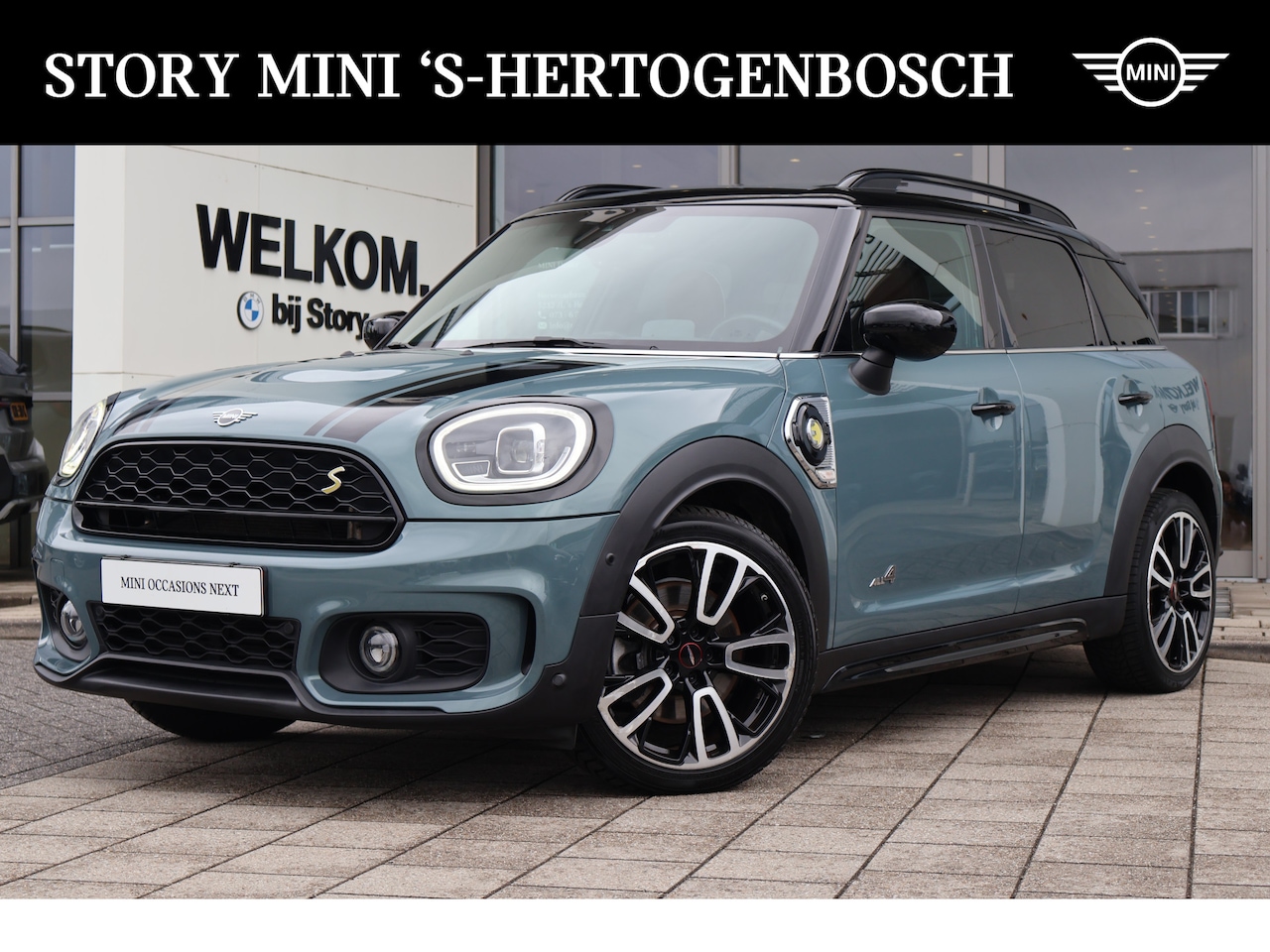 MINI Countryman - Cooper SE ALL4 JCW Automaat / Panoramadak / Comfortstoelen / Achteruitrijcamera / Comfort - AutoWereld.nl