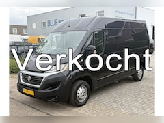 Fiat Ducato - 33 2.3 MultiJet 130PK Euro6 Automaat L2H2 Luxury ✓ 3-zits ✓ trekhaak ✓ navigatie ✓ camera