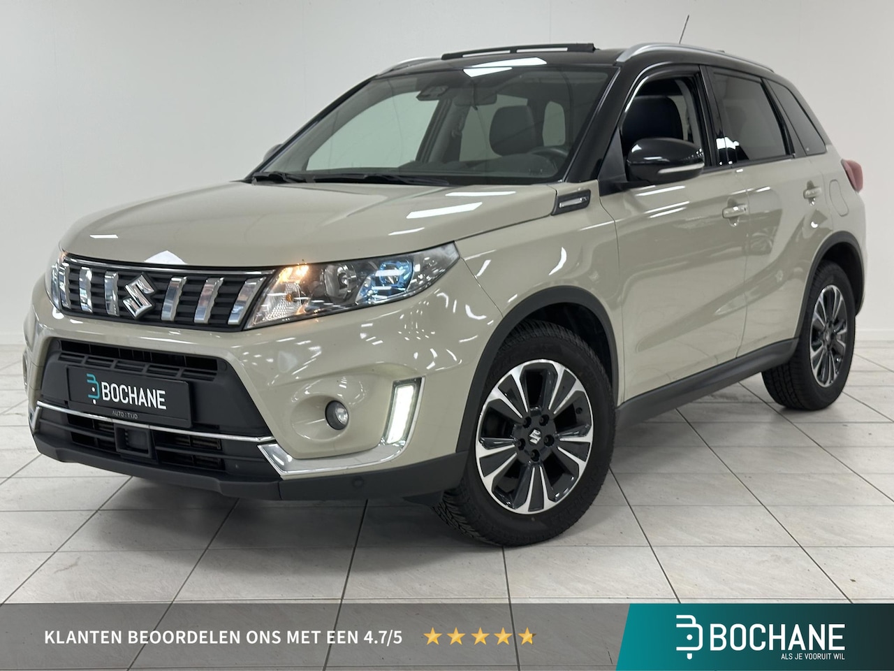 Suzuki Vitara - 1.4 Boosterjet Stijl AUTOMAAT | PANORAMADAK | ACHTERUITRIJCAMERA | ADAPTIVE CRUISECONTROL - AutoWereld.nl