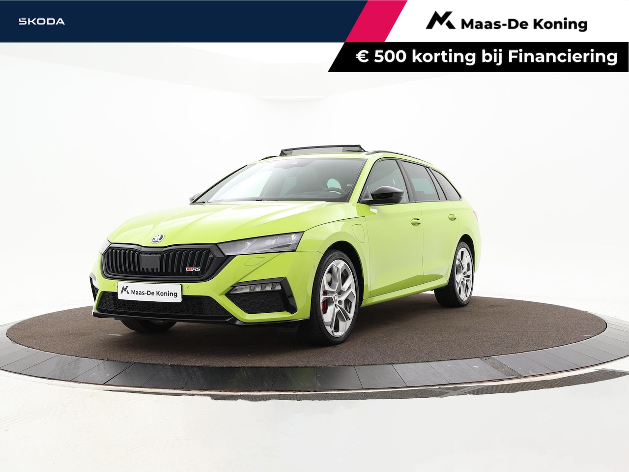 Skoda Octavia - 1.4 TSI 245pk DSG RS iV PHEV · Panoramadak · Camera · Elek. Voorstoelen · Head-Up · Stoel- - AutoWereld.nl
