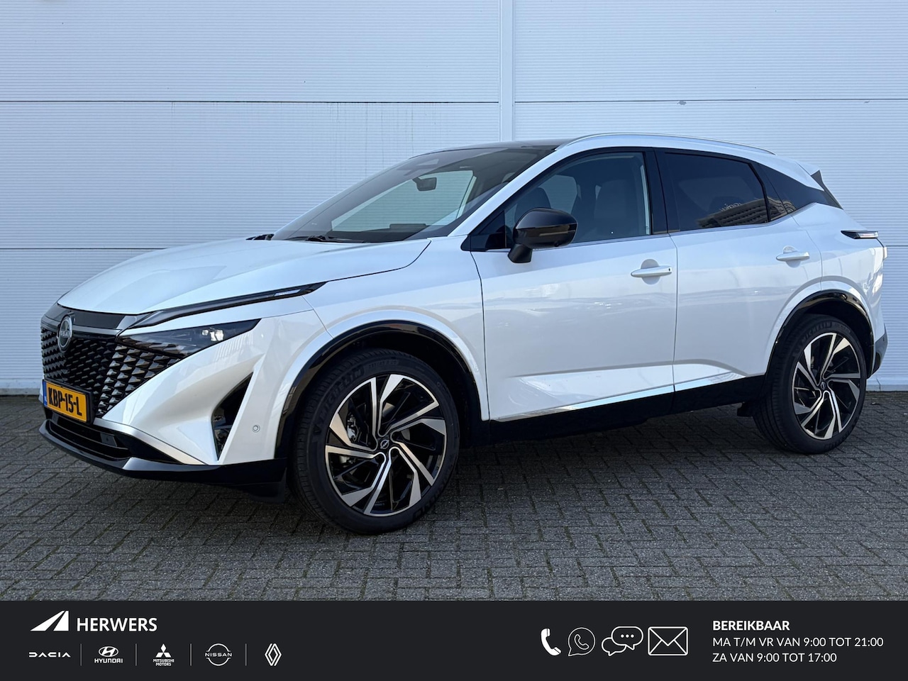 Nissan Qashqai - 1.5 e-Power Tekna Plus Stoel- en stuurwielverwarming / Voorruitverwarming / Massagestoelen - AutoWereld.nl
