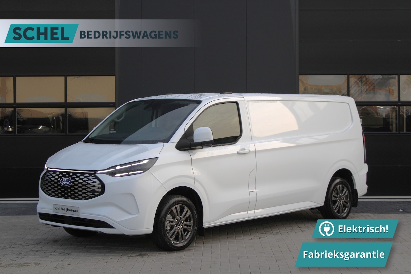 Ford Transit Custom - E-Transit 340 L2H1 Limited 218pk - LED - 360 Camera - B&O - ACC - Navi - Stoel/Stuurverwar - AutoWereld.nl