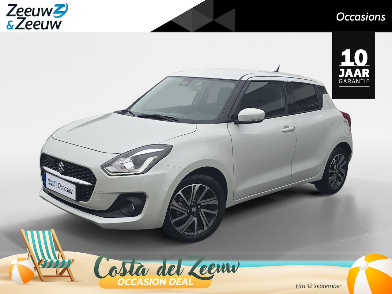 Suzuki Swift - 1.2 Select Smart Hybrid | CRUISE/ CLIMATE CONTROL | STOELVERWARMING | NAVIGATIE | CAMERA | - AutoWereld.nl