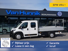 Fiat Ducato - 35 Maxi DOKA 180PK Open Laadbak AUT 10" Scherm, Navi, Climate, Trekhaak, Standkachel NR. D