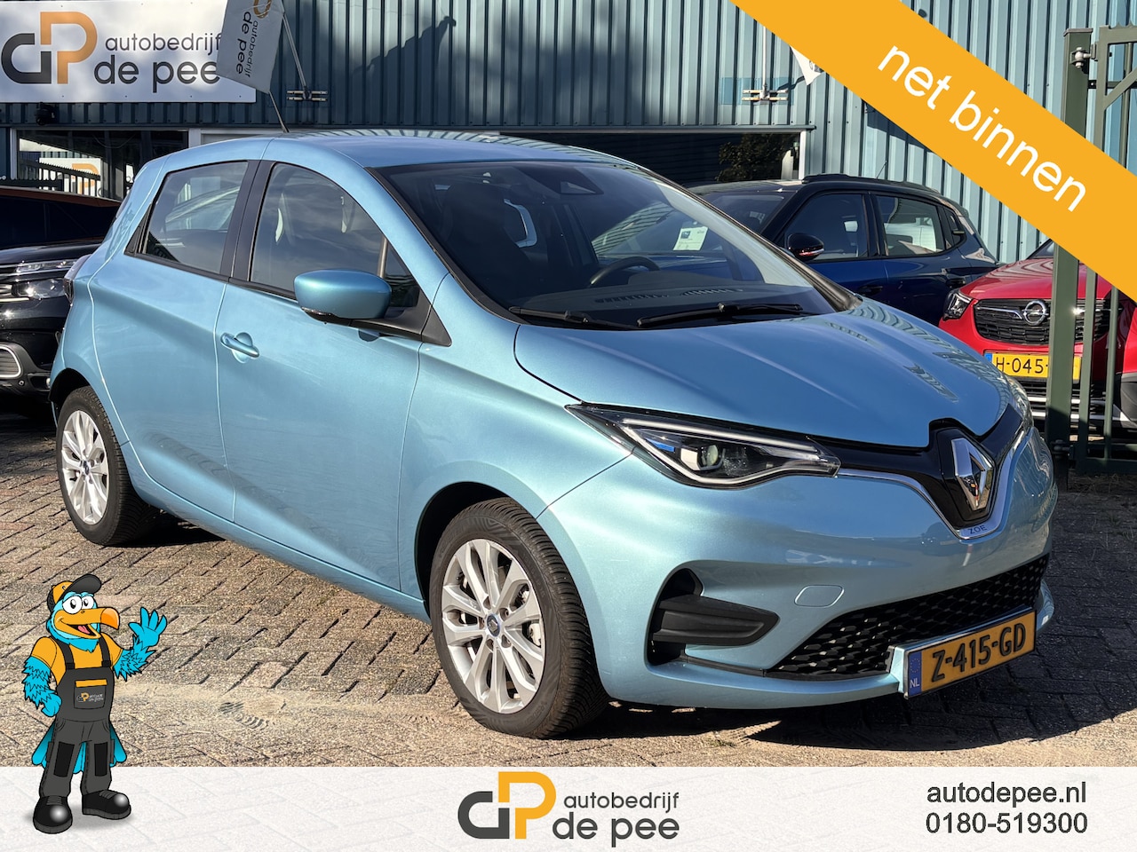 Renault Zoe - R110 Life 52 kWh GARANTIE/HUURACCU/STOEL&STUURVERW./CRUISE/CLIMA/CARPLAY/LICHTMETAAL rijkl - AutoWereld.nl