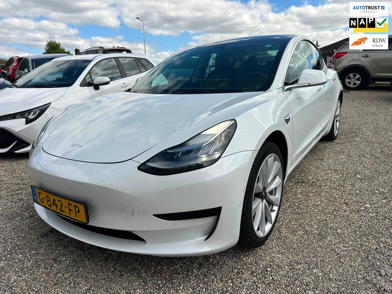 Tesla Model 3 - Standard RWD Plus 60 kWh 1e Eig Dealer Jaar Garantie Onderhouden Pano Leer StoelVerwarming - AutoWereld.nl