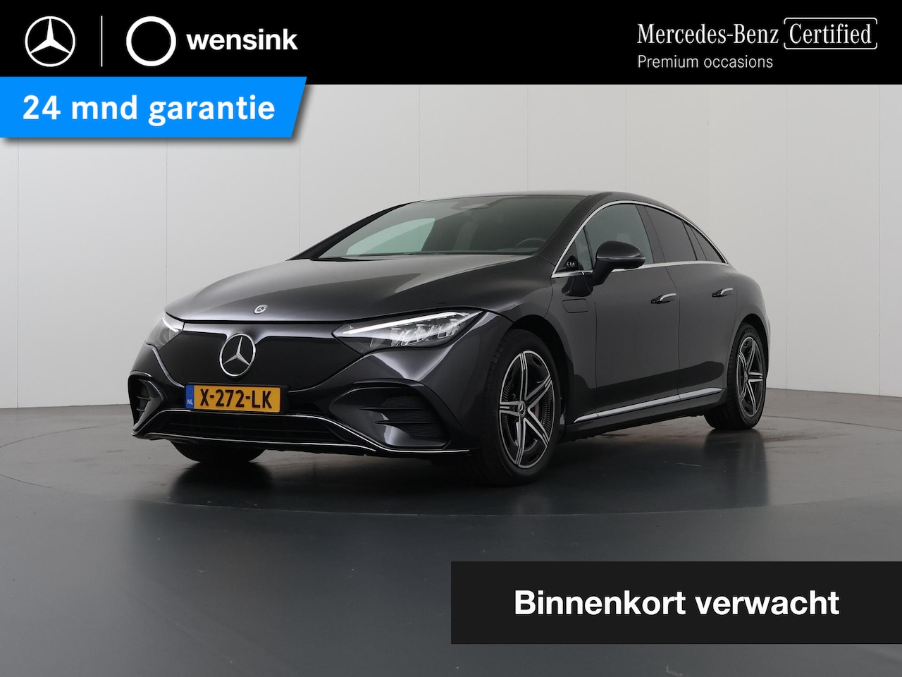 Mercedes-Benz EQE - 300 AMG Line 89 kWh | Draadloos laden telefonie | Apple carplay | Sfeerverlichting | Stoel - AutoWereld.nl