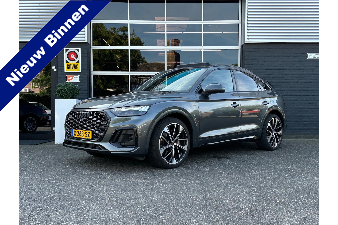 Audi Q5 Sportback - 50 TFSI e S edition Competition 50 TFSI e S edition Competition, Quattro, Head-Up, Pano, B&O, 360 Camera, Luchtvering, Vir - AutoWereld.nl