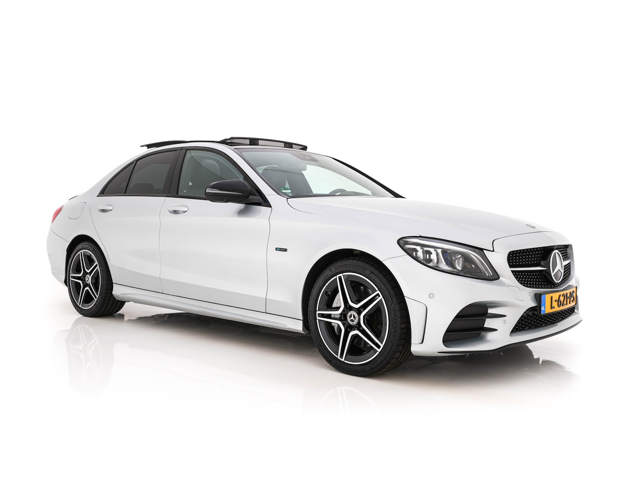 Mercedes-Benz C-klasse - 300 e Business Solution AMG Limited (Plug-in) {SoH-94%} (INCL.BTW) Aut. *PANO | LEATHER-FA - AutoWereld.nl