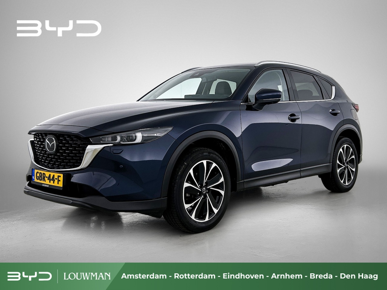 Mazda CX-5 - 2.0 e-SkyActiv-G M Hybrid 165 Exclusive-Line | Dakrails | Trekhaak | Lederen bekleding | E - AutoWereld.nl