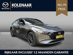 Mazda 3 - 3 Homura 2.5 automaat e-Sky-G 140pk /Demo*/Navi/HUD/Airco/Keyless/CarPlay/18 inch LMV in B
