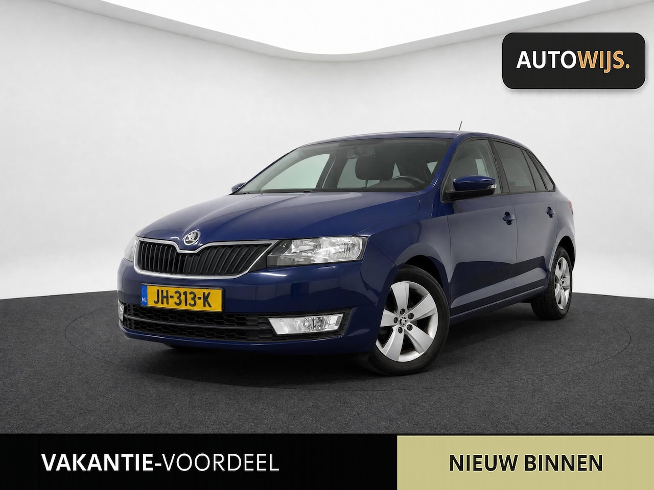 Skoda Rapid Spaceback - 1.4 TDI Greentech JOY|AUT|NL AUTO|BTW|PDC|NAVI|APK 4-2027 - AutoWereld.nl
