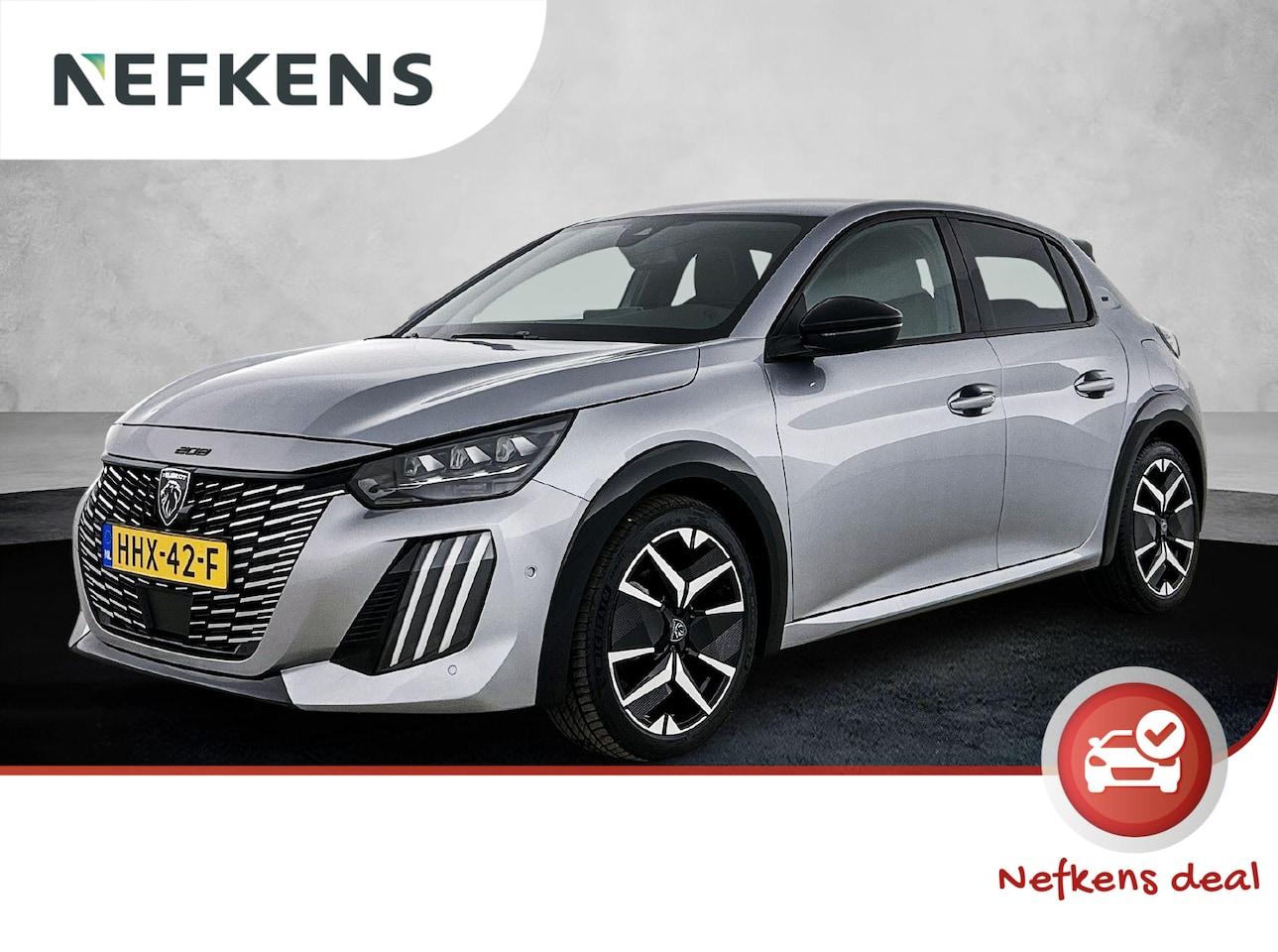 Peugeot 208 - GT Hybrid 145pk Automaat | Navigatie | 360° Camera | Climate Control | Adaptieve Cruise Co - AutoWereld.nl