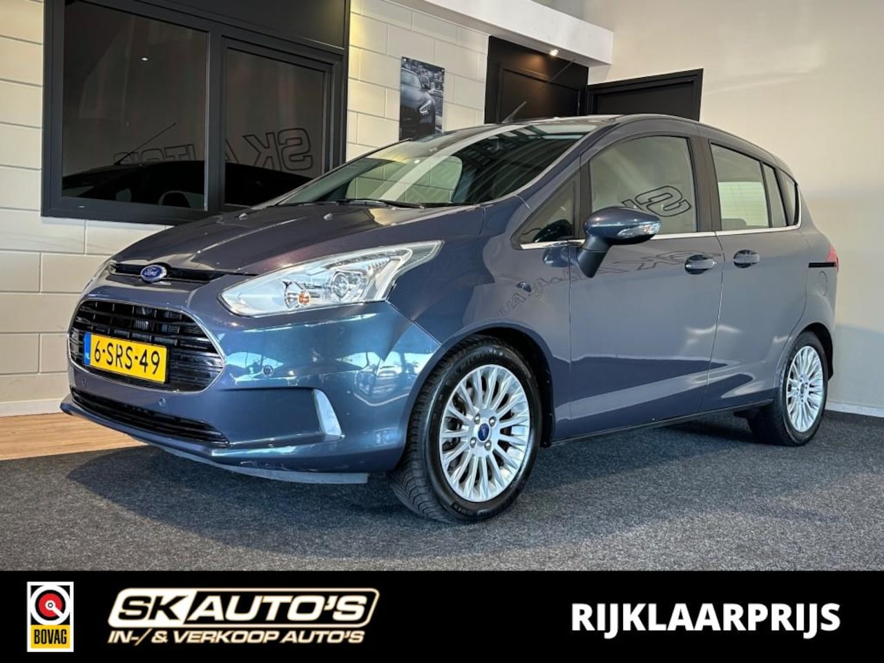 Ford B-Max - 1.0 ECOB. TITANIUM l NAP l 5DRS l CAMERA l CRUISE l TREKHAAK l - AutoWereld.nl