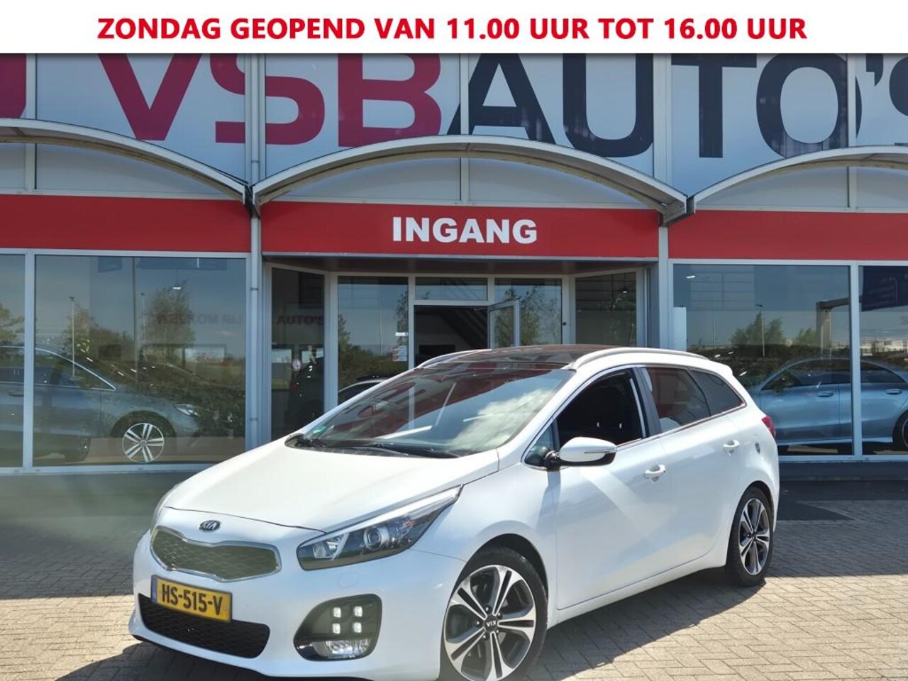 Kia Cee'd - 1.6 CRDI GT-LINE PANO-DAK NAVI TREKHAAK CAMERA INRUILKOOPJE!! WINTER-PAKKET ECC-AIRCO LMV - AutoWereld.nl