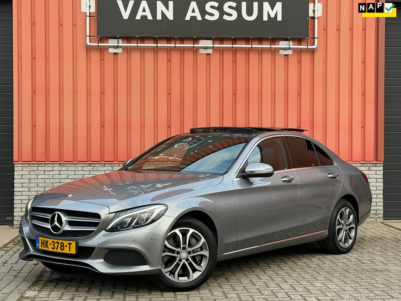 Mercedes-Benz C-klasse - 350 e Pano Leer Burmester Camera NAP - AutoWereld.nl