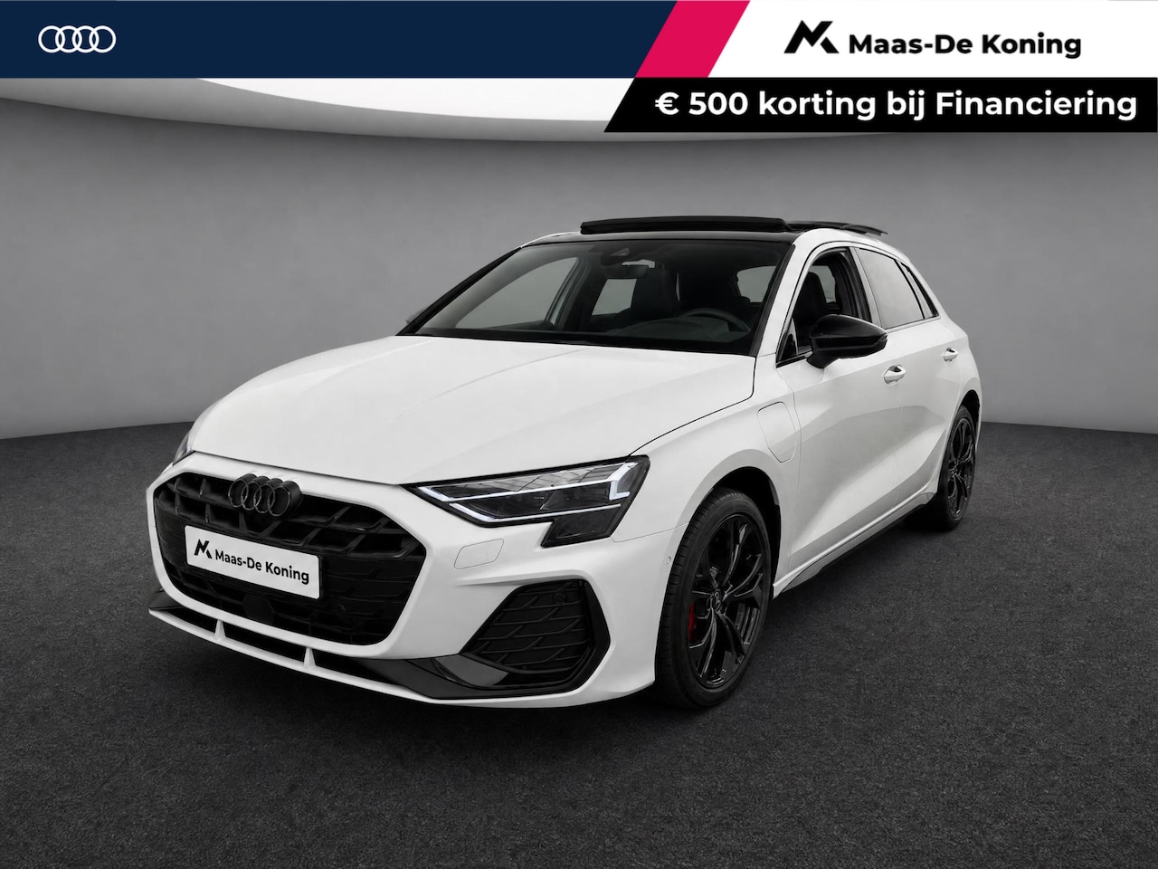 Audi A3 Sportback - 45 TFSIe 272pk S-Tronic S Edition Competition · SOH 100% · Panoramadak · Camera · Lederen - AutoWereld.nl