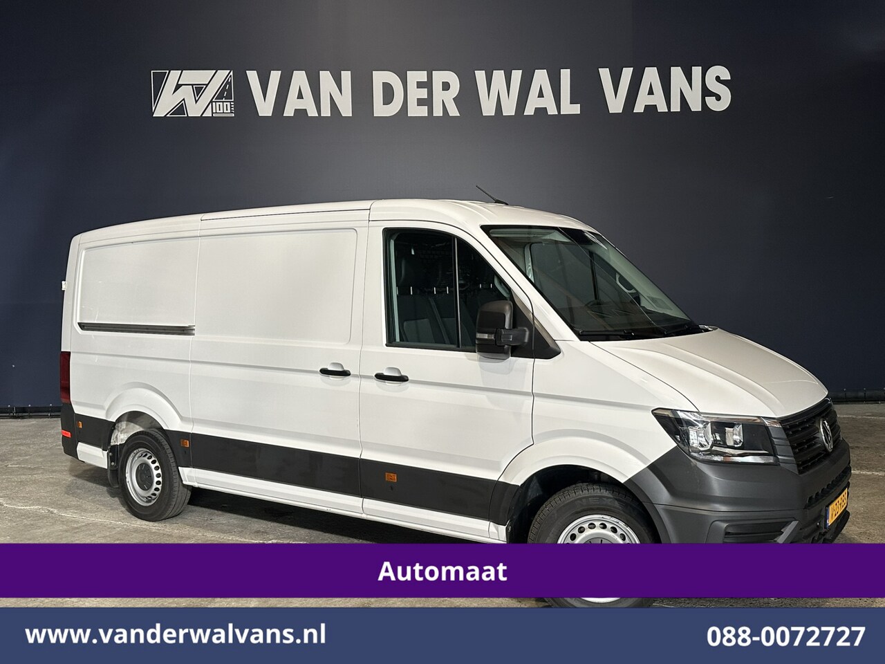Volkswagen Crafter - 2.0 TDI 141pk Automaat L3H2 L2H1 Euro6 Airco | Camera | Apple Carplay | 3000kg Trekhaak | - AutoWereld.nl