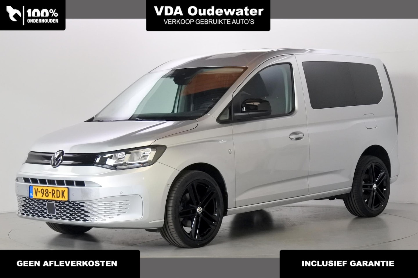 Volkswagen Caddy Cargo - 2.0 TDi DSG Style veel Opties!! 19" - AutoWereld.nl