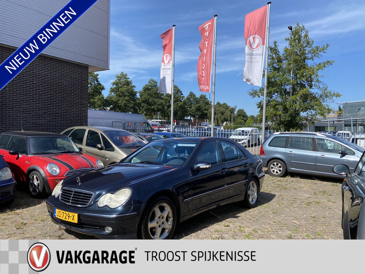 Mercedes-Benz C-klasse - 200 K. Classic 200 K. Classic,Automaat,Climate&Cruisecontrol,Stoelverwarming,Bleutooth,Elektrischpakket,1 - AutoWereld.nl