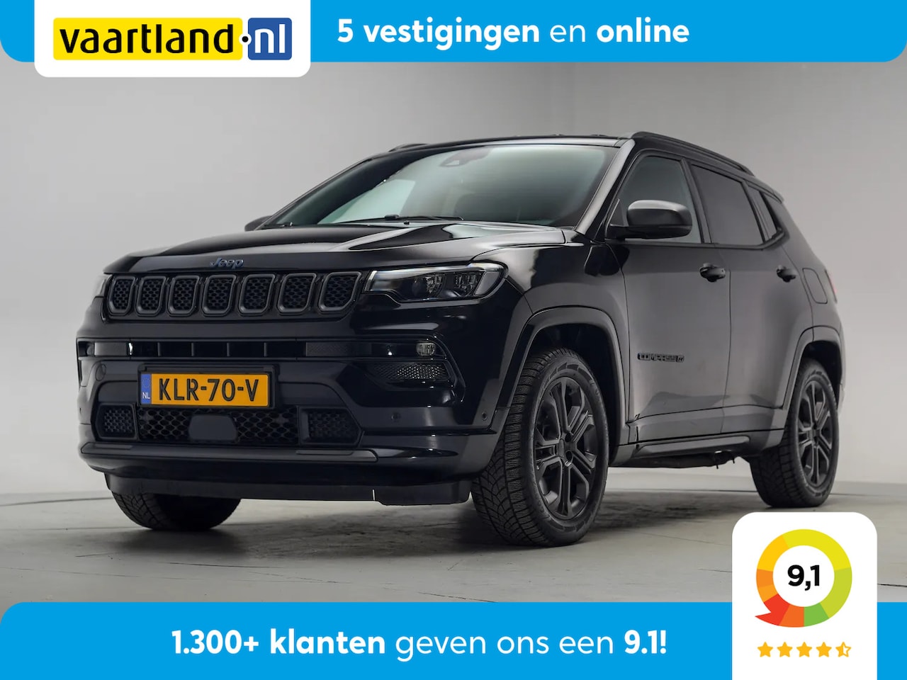 Jeep Compass - 4xe 190 Plug-in Night Eagle Aut. [ Navi Camera Adapt.cruise ] - AutoWereld.nl