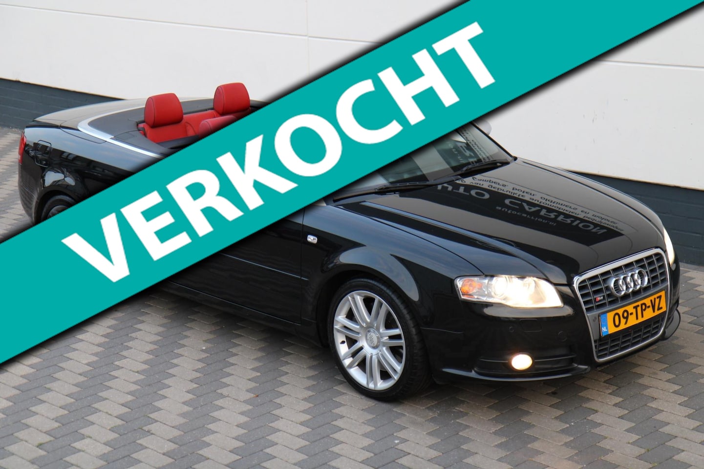 Audi A4 Cabriolet - 4.2 V8 S4 quattro Navi Cruise Leder Xenon - AutoWereld.nl