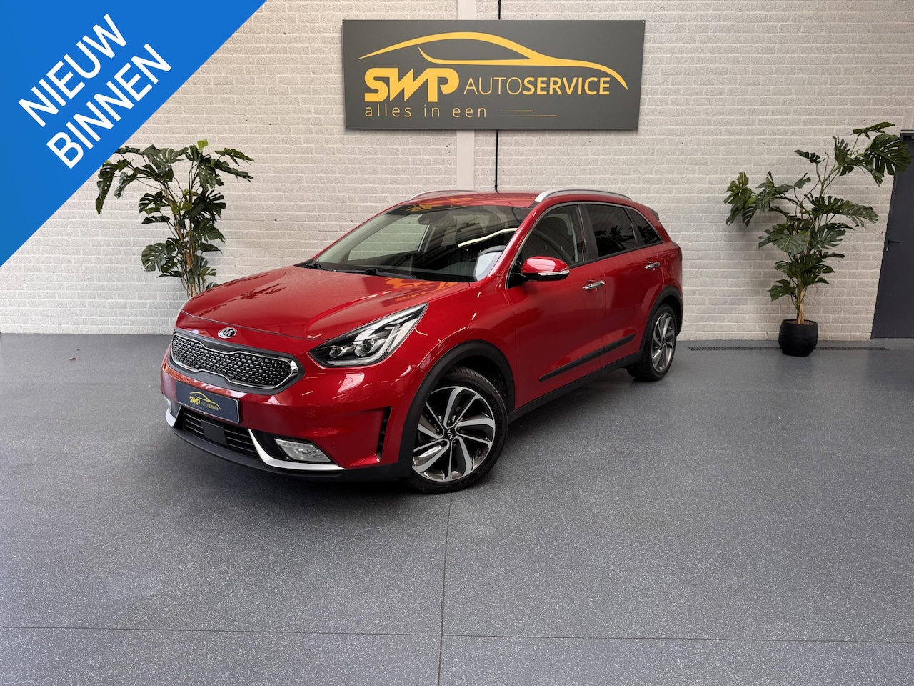 Kia Niro - 1.6 GDi Hybrid ExecutiveLine | Full option | JBL | Camera | Navi | Dodehoek | ACC - AutoWereld.nl