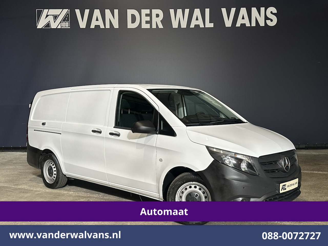 Mercedes-Benz Vito - 114 CDI 136pk 9G-Tronic Automaat L2H1 Inrichting Euro6 Airco | Camera | Navigatie | Apple - AutoWereld.nl