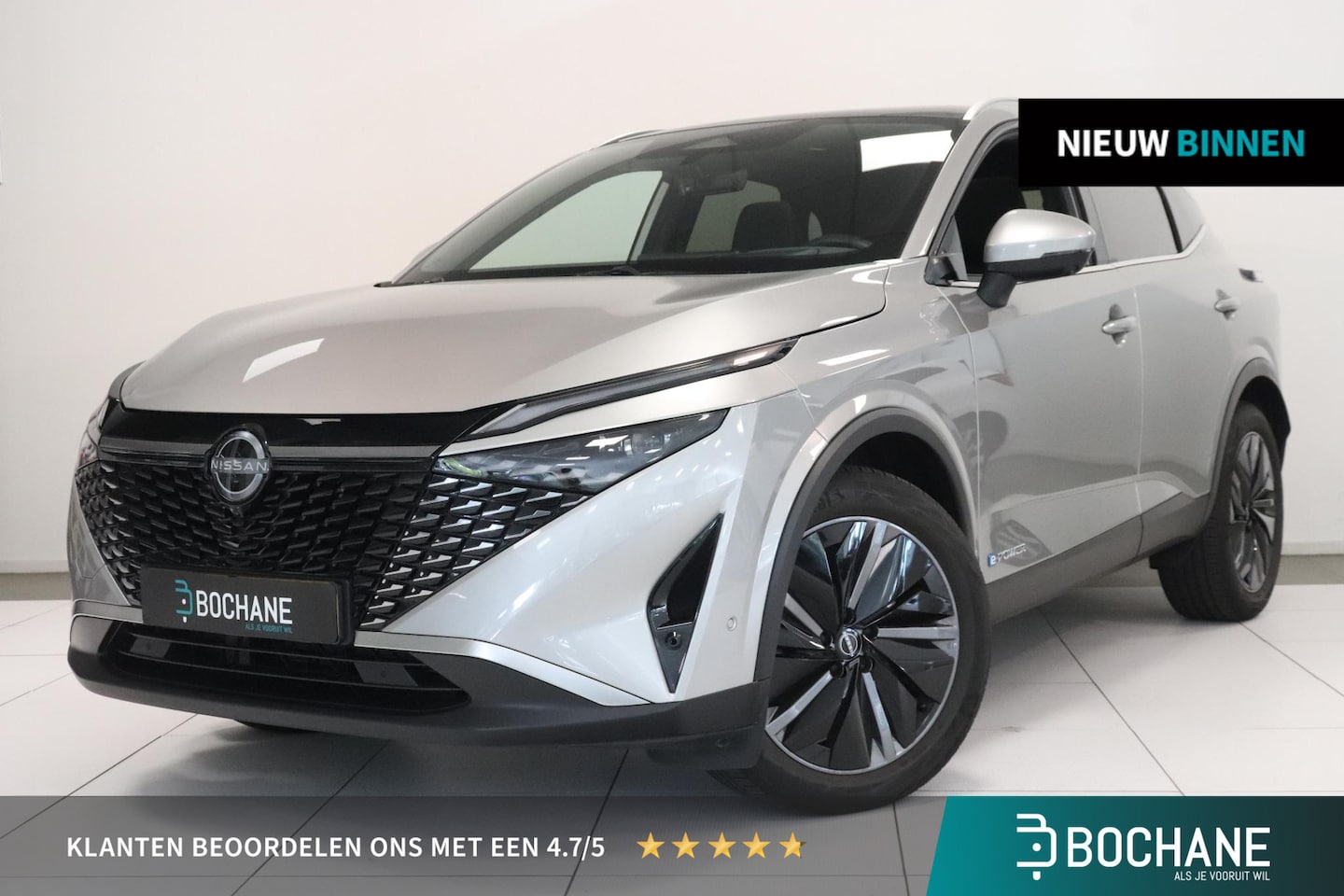 Nissan Qashqai - 1.5 e-Power Tekna | Panoramadak | 360° Camera | Climate control | Matrix LED | Elektr Acht - AutoWereld.nl