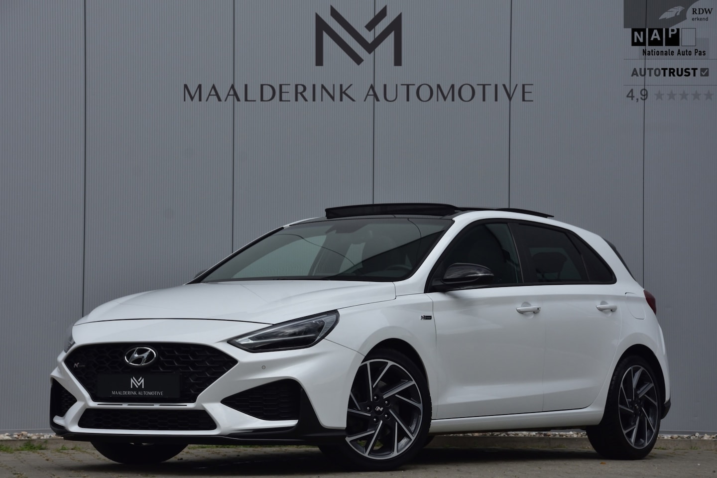 Hyundai i30 - 1.5 T-GDi MHEV N Line Panodak, Keyless, Camera, Digitale Cockpit, Navi, Stoelverwarming, A - AutoWereld.nl