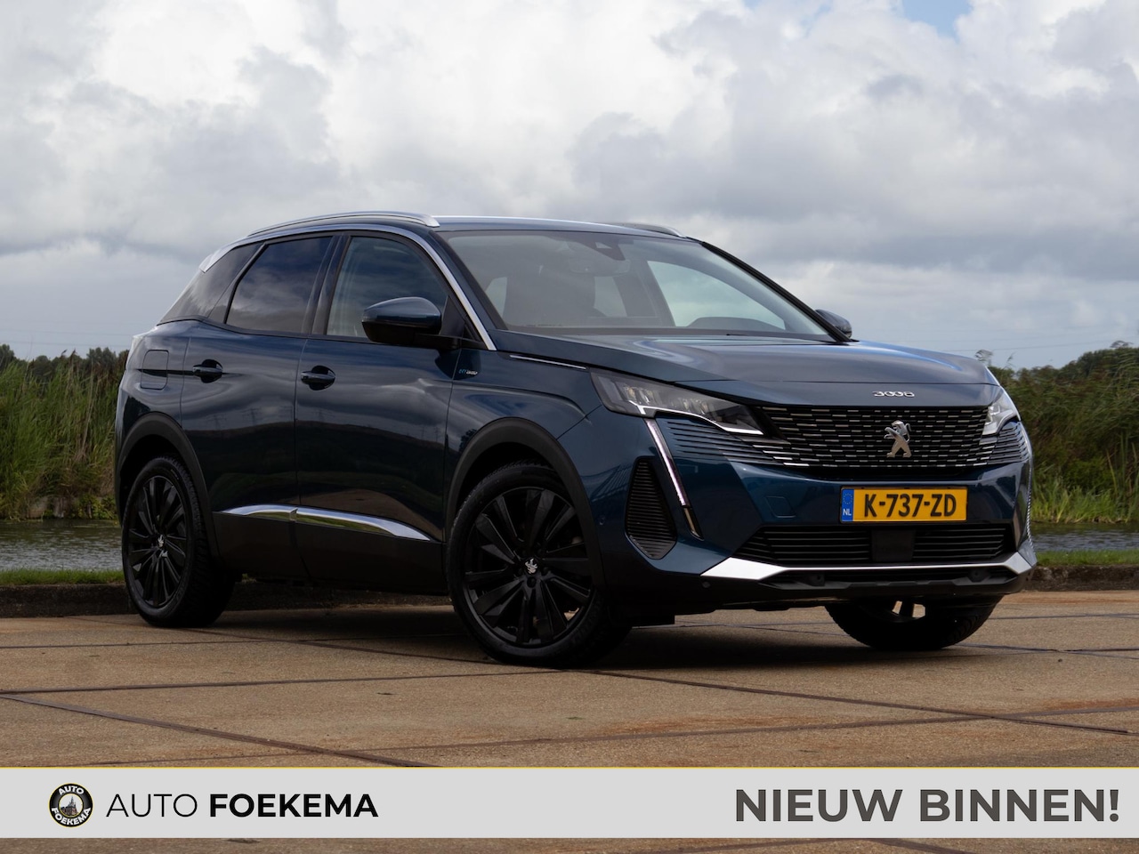 Peugeot 3008 - 1.6 HYbrid 225 Blue Lease Allure HUD Camera LED - AutoWereld.nl