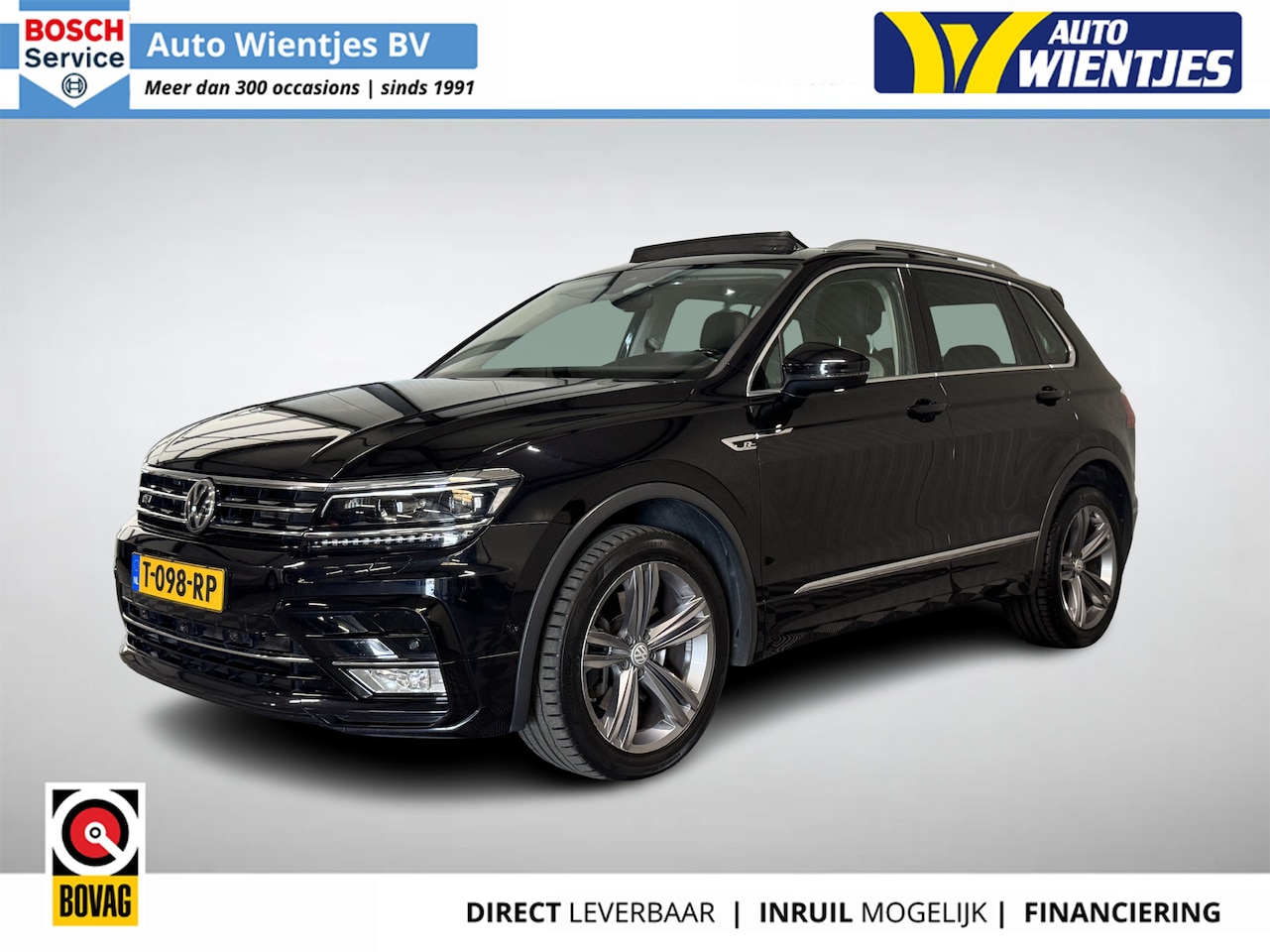 Volkswagen Tiguan - 2.0 TSI DSG | R-Line 4Motion | Pano | Leer | Navi | Camera - AutoWereld.nl