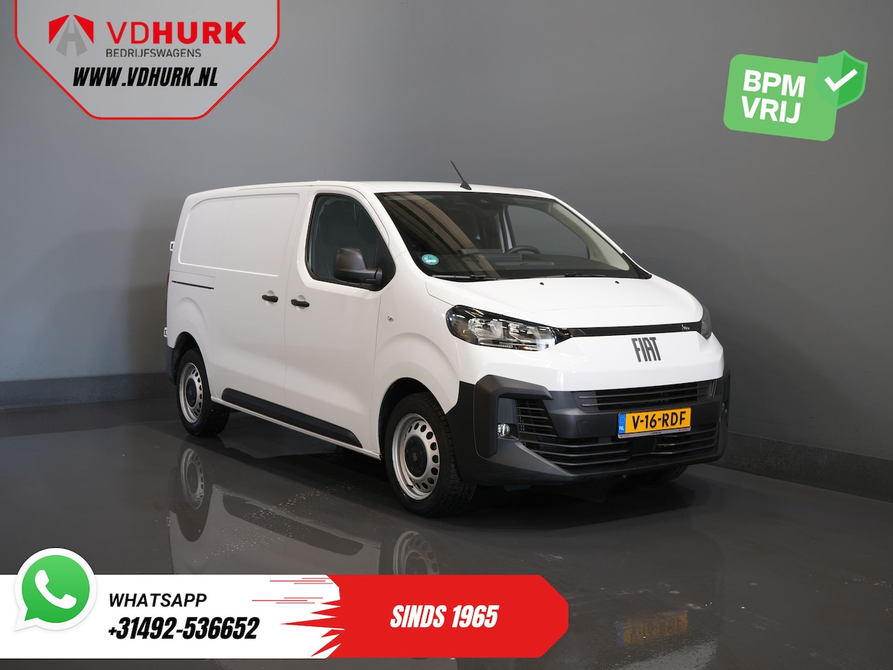 Fiat Scudo - 2.0 HDI 145 pk Aut. L2 Virtual Cockpit/ Carplay/ Navi/ Camera/ PDC/ Cruise/ Airco - AutoWereld.nl