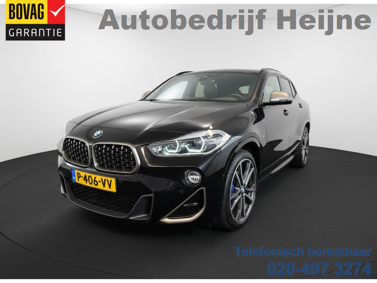 BMW X2 - M35i 306PK xDRIVE M-SPORT LEDER/NAVI/HEAD-UP/PANORAMADAK - AutoWereld.nl